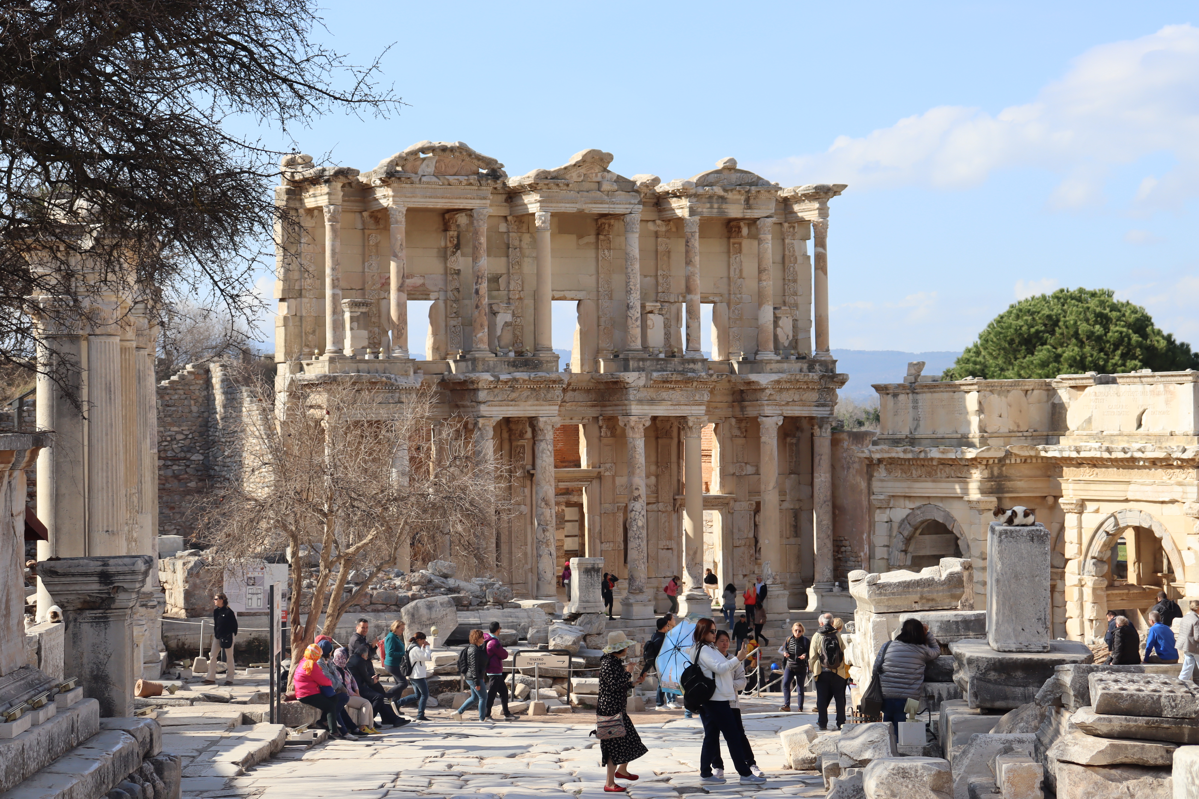Panoramic view of the Ancient Olympia archaeological site in the Peloponnese
